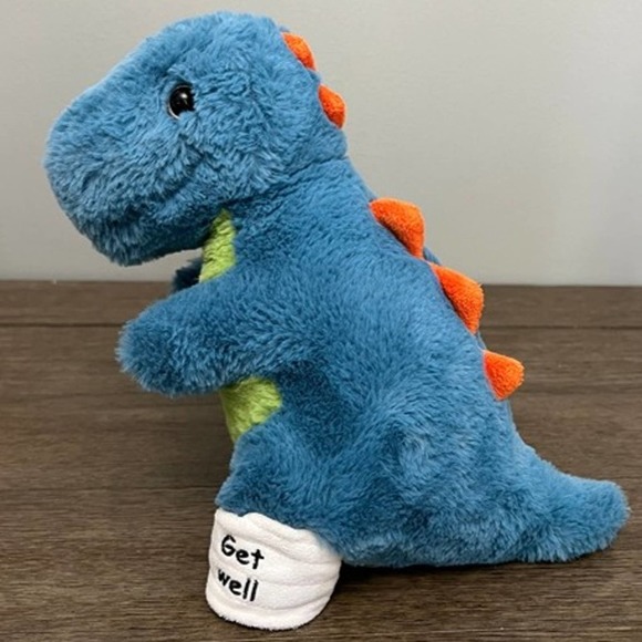 Aurora Get Well T-Rex Dinosaur Plush - Picture 3 of 5